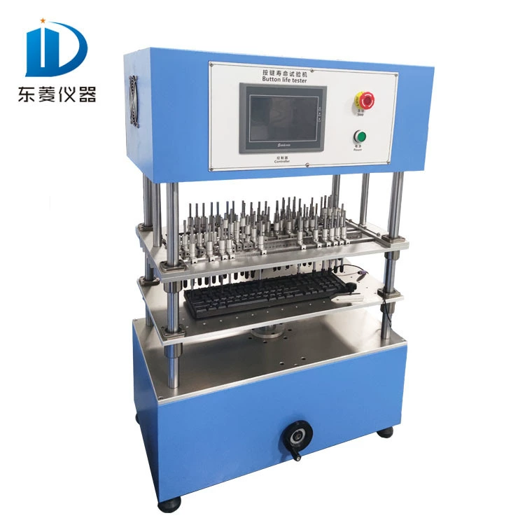 Производитель машин для испытания кнопок на долговечность по одной оси, машина для испытания на долговечность клавиатуры компьютера, тестирование кнопочных переключателей