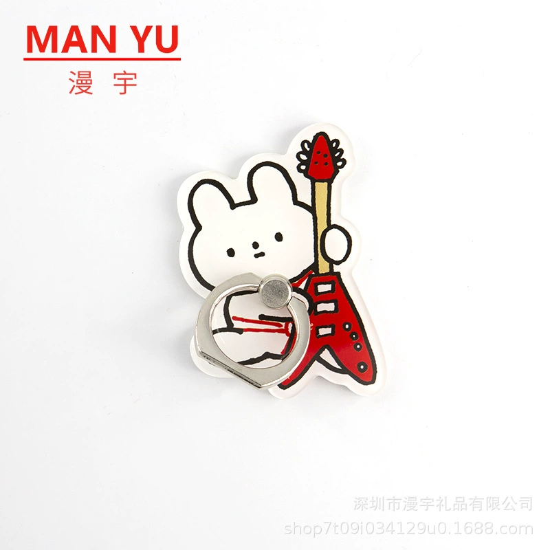 Поставка акриловых держателей для телефонов с рекламным изображением, держатели для телефонов с аниме-персонажами, портативные.