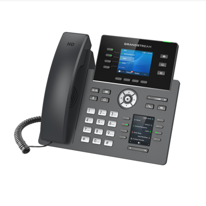 gransdream潮流办公GRP2614 IP电话机 商务型企业双彩屏IP电话机