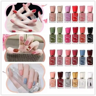 Cross-border nail polish is firm and can't be peeled and bake-free nail art supplies student girl nail polish 36 colors beishijie color series
