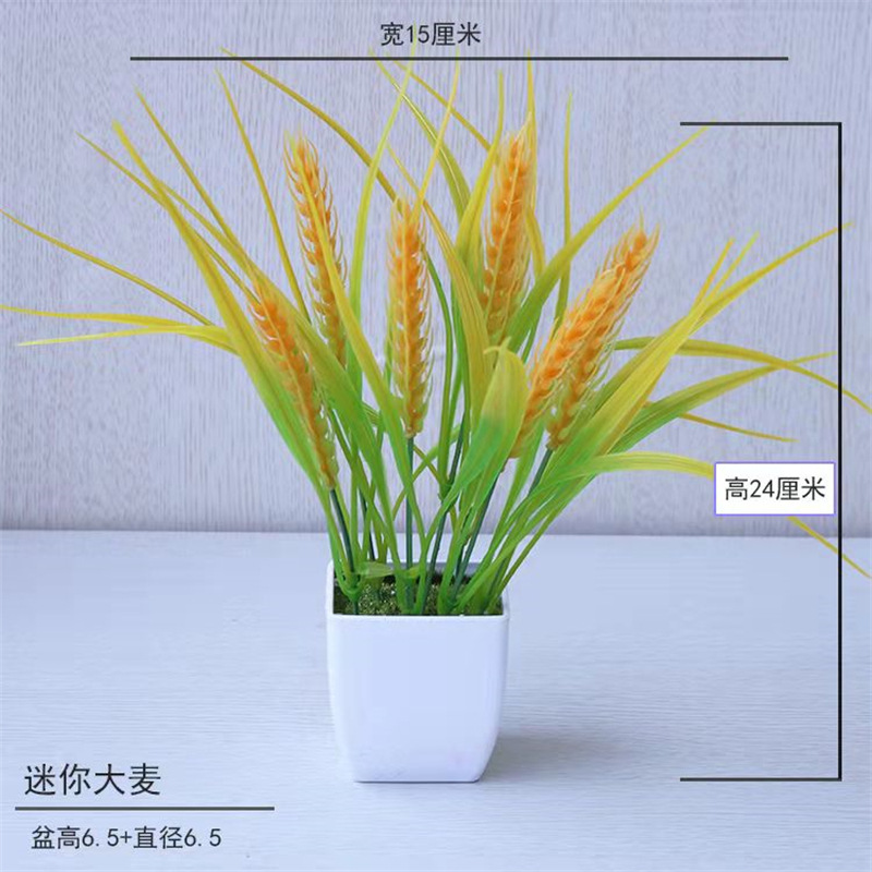 Pequeña imitación de flores falsas decoraciones de sala de estar decoración de mesa de té flores de plástico mano flores falsas plantas decoraciones