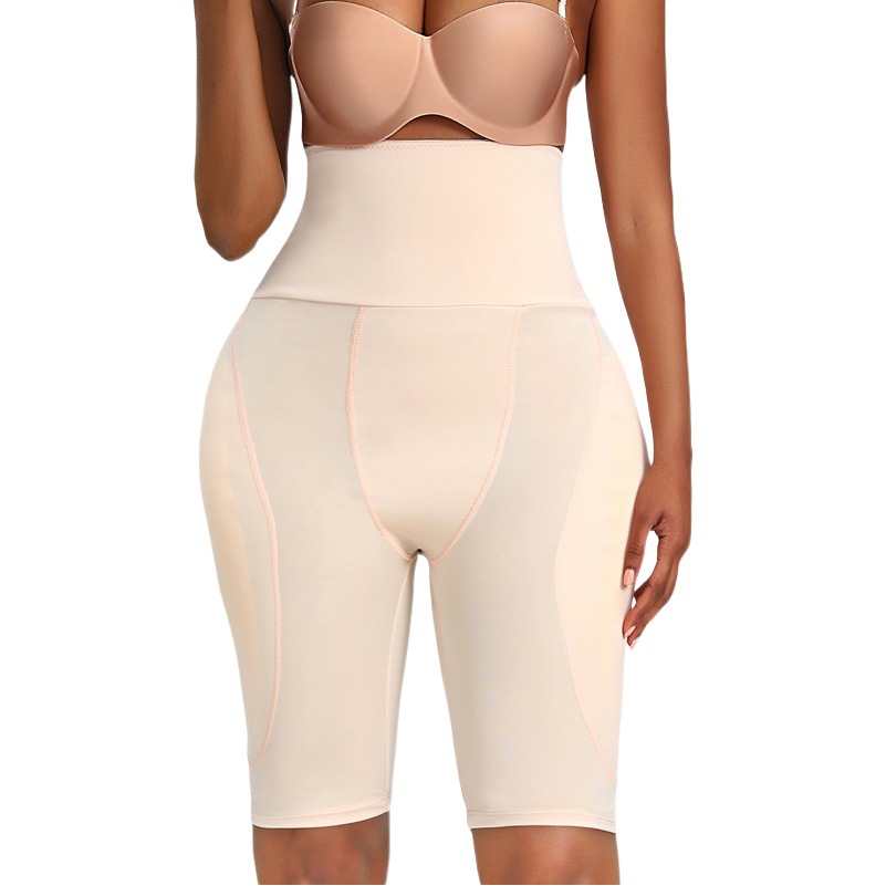 Transfronterizo más tamaño cintura alta vientre que forma pantalones de elevación de la cadera que forma el cuerpo falso trasero cadera que levanta la ropa interior de elevación