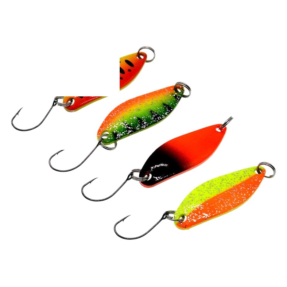 Lentejuelas de superficie curvada nuevo color hoja de sauce 3,4 cm 3,5G cebo falso multicolor cebo duro rebordear Luya lentejuelas de boca de caballo