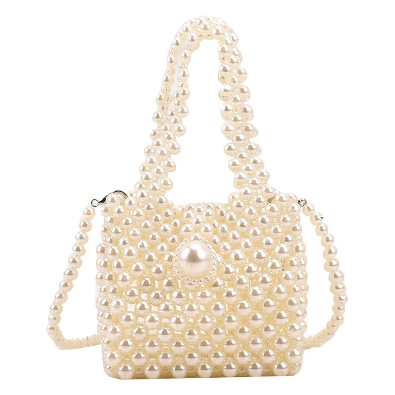 Estilo coreano celebridad de Internet bolso de los niños niñas nuevo bolso de la Perla bebé mini bolsa de mensajero de la cadena de las niñas bolsa de hombro