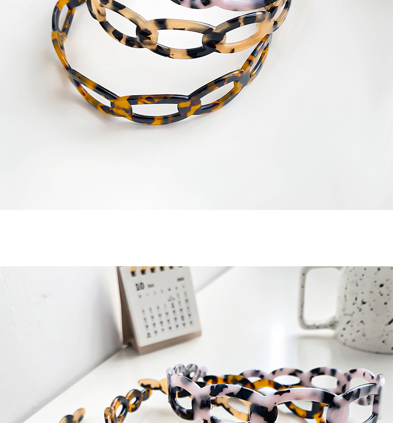 70g Weight Hair Band Hair Accessories Type Simple Style Oval Acetic Acid Sheets Hair Band