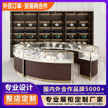 高档珠宝展示柜玻璃展示柜珠宝柜首饰柜珠宝柜台展示柜产品陈列柜