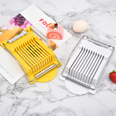 Luncheon meat ham slicer household fruit vegetable slicer banana slicer kitchen egg splitter color box