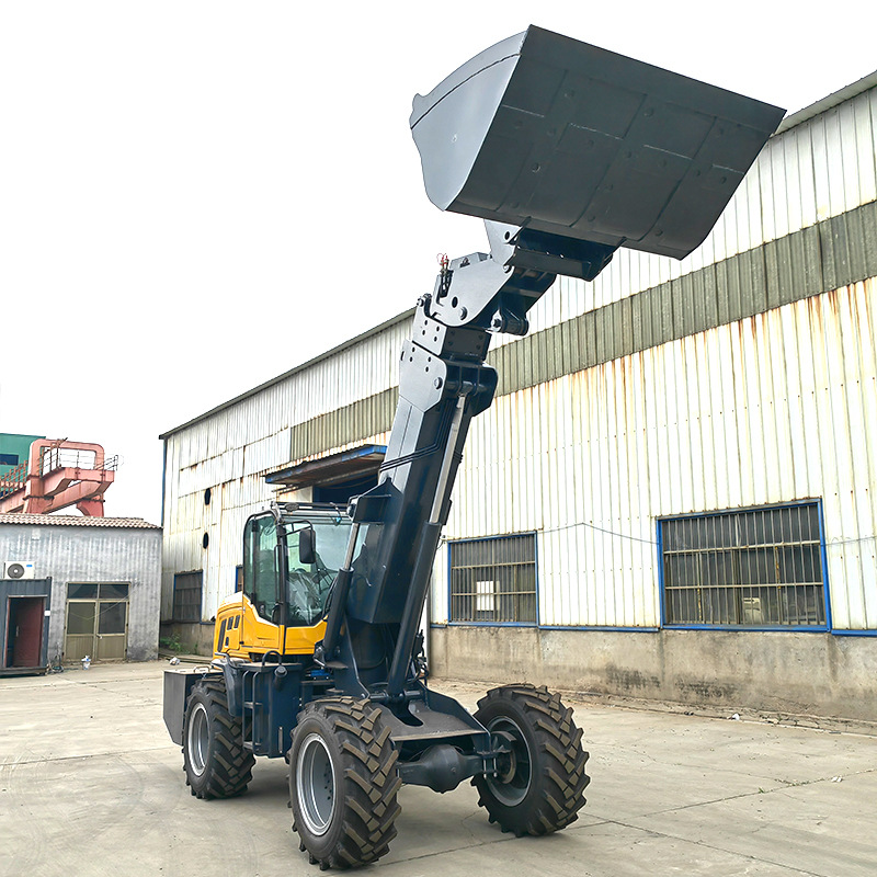 厂家批发工程伸缩臂铲车 超强载重运转灵活 小型工程伸缩臂铲车