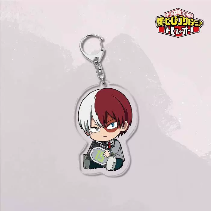 acrylic keychain, heroes, creative jewelry, Birthday gift