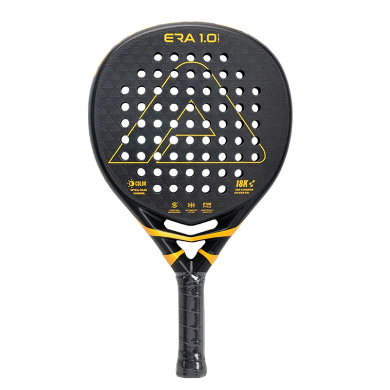 Новая ракетка Ame World Ball 18K карбоновая, Padel C‑типа, профессиональная для соревнований и тренировок