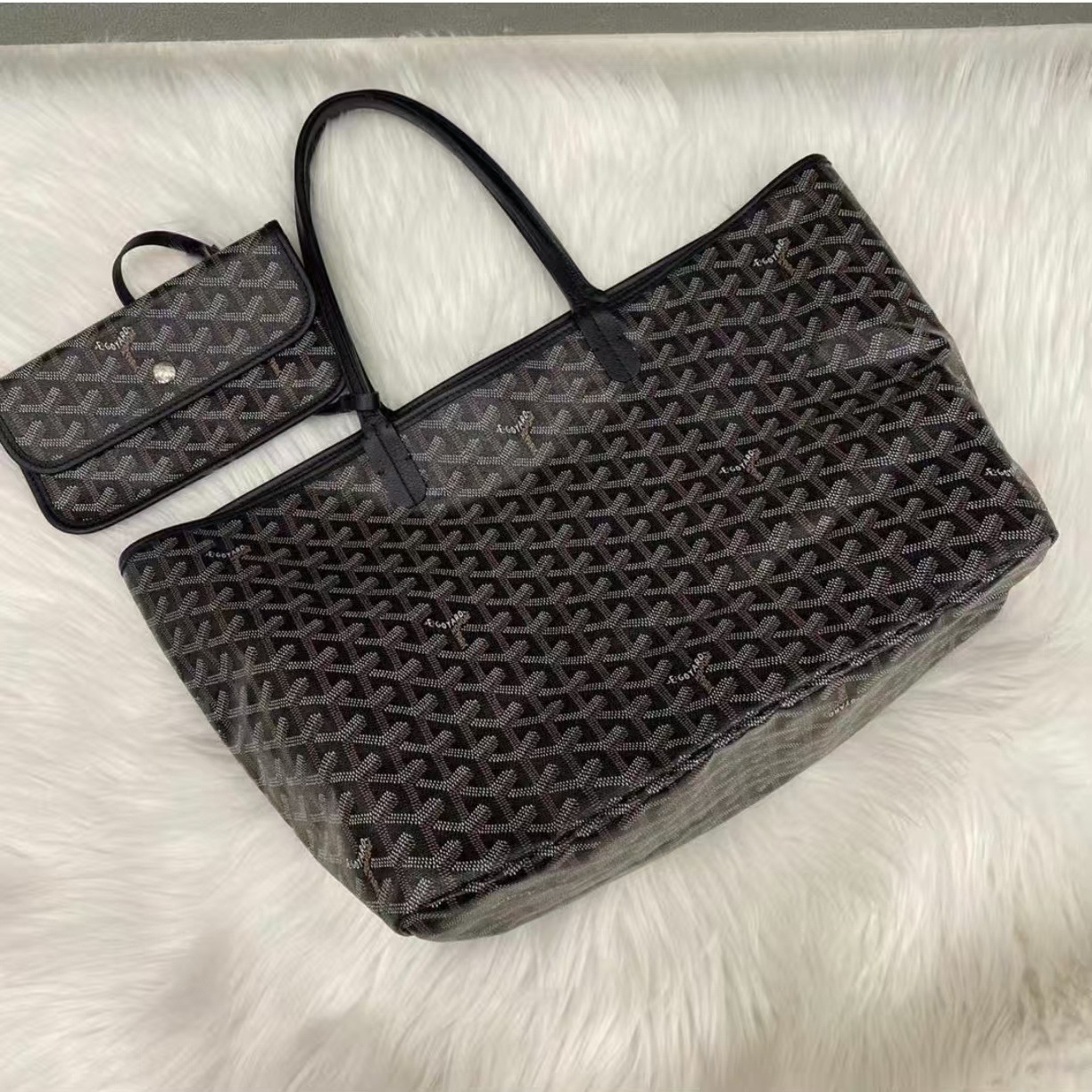 Nueva bolsa de dientes de perro Goya bolsa de mujer bolsa de tamaño medio bolsa de mano bolsa de gran capacidad bolsa de mujer