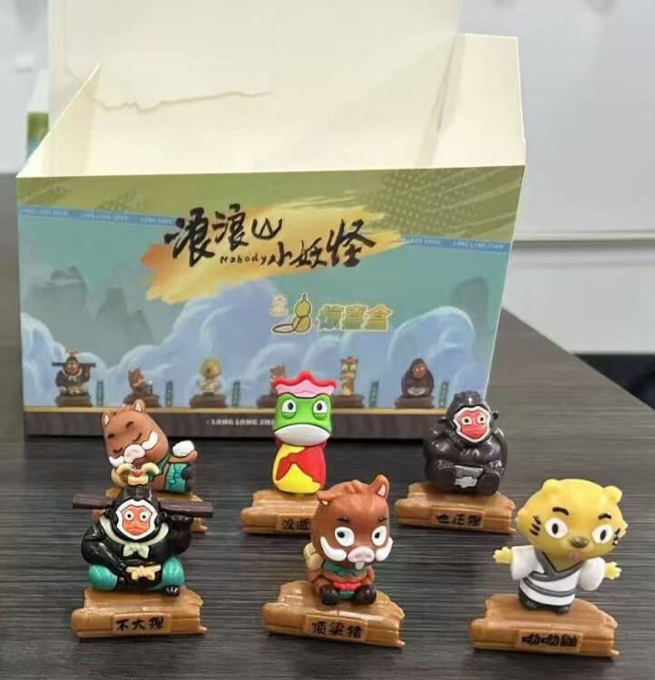 哪吒ブラインドボックス洞洞楽玩具、ネットで話題のブラインドボックス、サンリオポップポップ、開封式おもちゃ、フィギュア、展示用|undefined