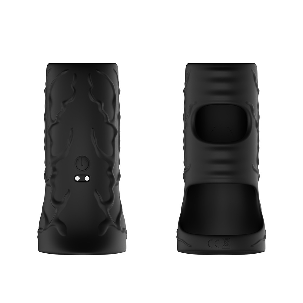 Magnetic USB Rechargeable Vibrating Ring with 10 Frequencies, Silicone Cock Ring and Prostate Massager — detail image 8