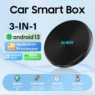 Simsiz CarPlay və Android Auto converts original car wired system