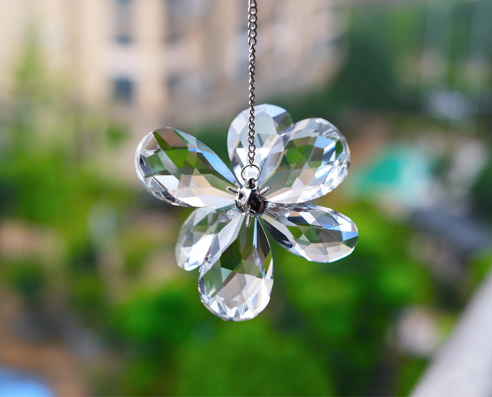 Simple Style Classic Style Plant Glass Pendant display picture 4