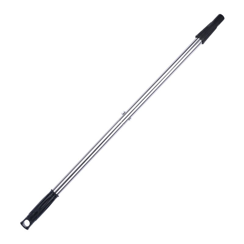 La varilla de tambor al por mayor se puede conectar a la varilla de acero inoxidable con cabezal de aluminio, cepillo de tambor, varilla de extensión de acero inoxidable extraíble, varilla telescópica