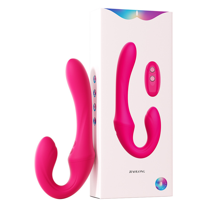 Dual cabeza de vibración doble barra de choque inalámbrica artículos sexuales femeninos masturbadores eléctricos adultos 42 / caja