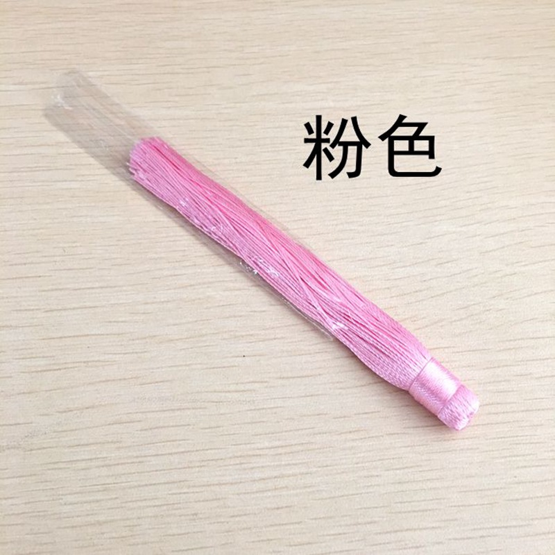 Pink small car hanging tassels