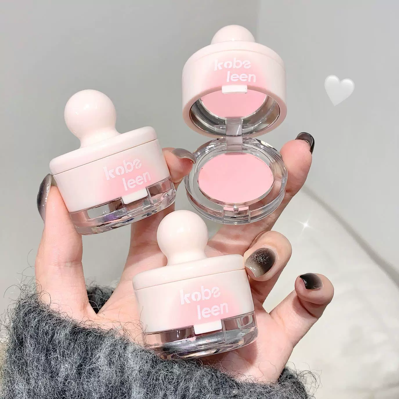 kobeleen罐罐元气腮红泥韩系纯欲少女自然服帖不飞粉腮红修容批发