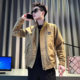High-level sense handsome coat men's spring and autumn fashion brand high-end work jacket 2024 new men's autumn jacket