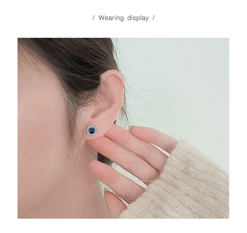 7g Weight 925 Sterling Silver Ear Needle Material Birthstone, Zircon Inlay Material Ear Studs Classification 1 Pair Quantity Office, Date Occasion 925 Sterling Silver Material Geometric Pattern Women's Gender Plating, Inlay Design Elegant, Streetwear Style 1 Pair 925 Sterling Silver Birthstone Zircon 925 Sterling Silver Earrings Geometric Ear Studs 无