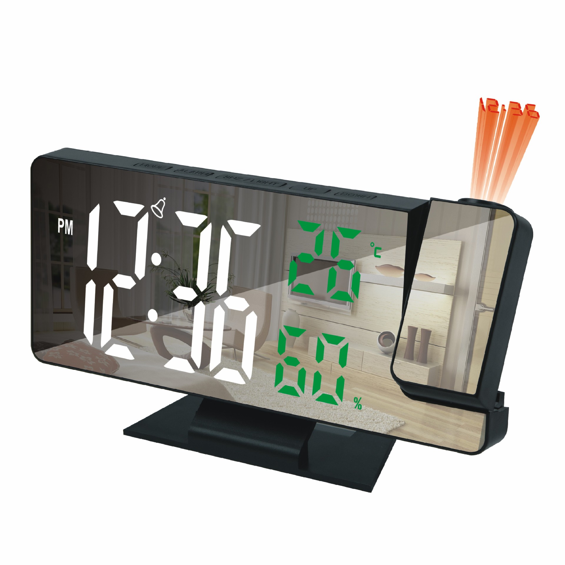 블랙 쉘 화이트 램프