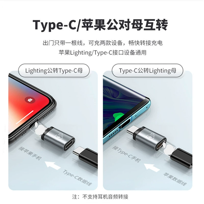Подходит для Apple к кабелю Type-C преобразователь Typec к Apple ротор Lighting материнская головка