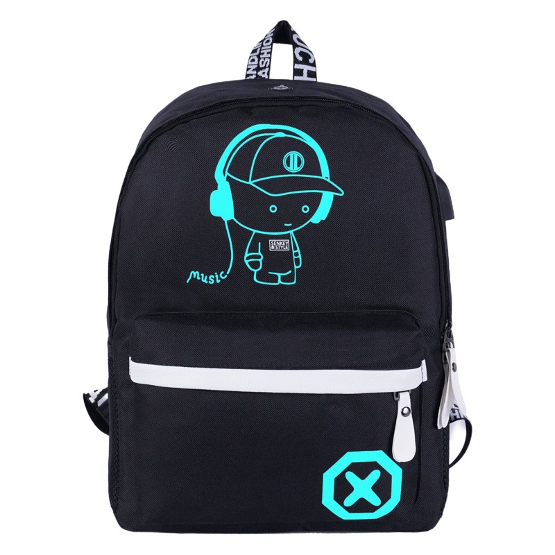 Mochila de color sólido luminoso de tela Oxford mochila de estilo coreano para estudiantes de primaria y secundaria Mochila casual de nueva moda al por mayor transfronteriza