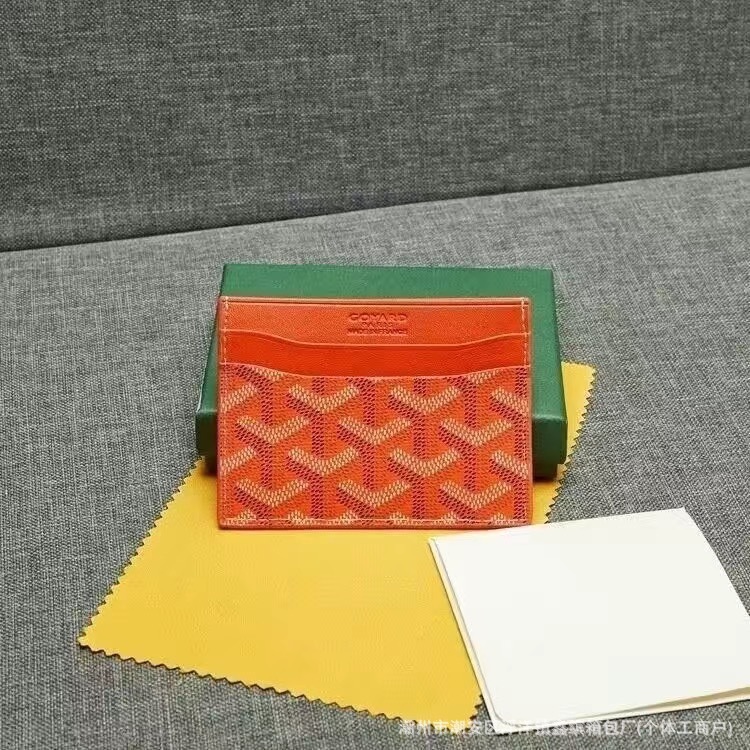 Goyard戈雅小卡包超薄经典款狗牙真皮护照卡套女士收纳卡片夹钱包|undefined