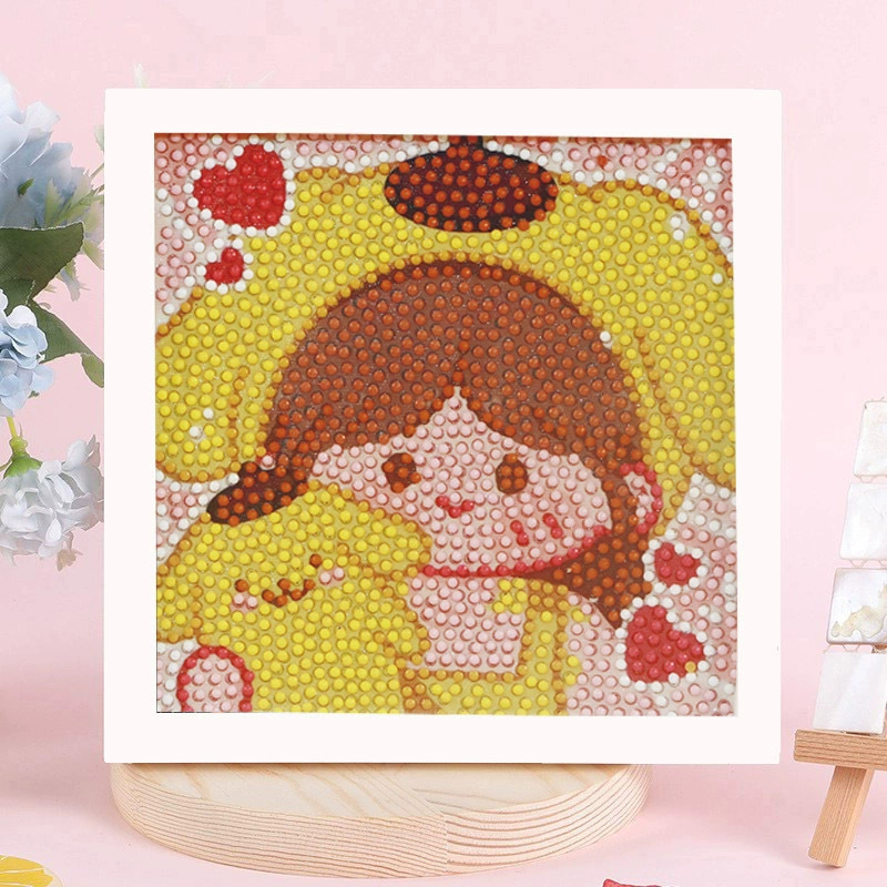 Мультяшная умная игрушка, DIY, новая коллекция, детское handmade diy, украшенная бриллиантами