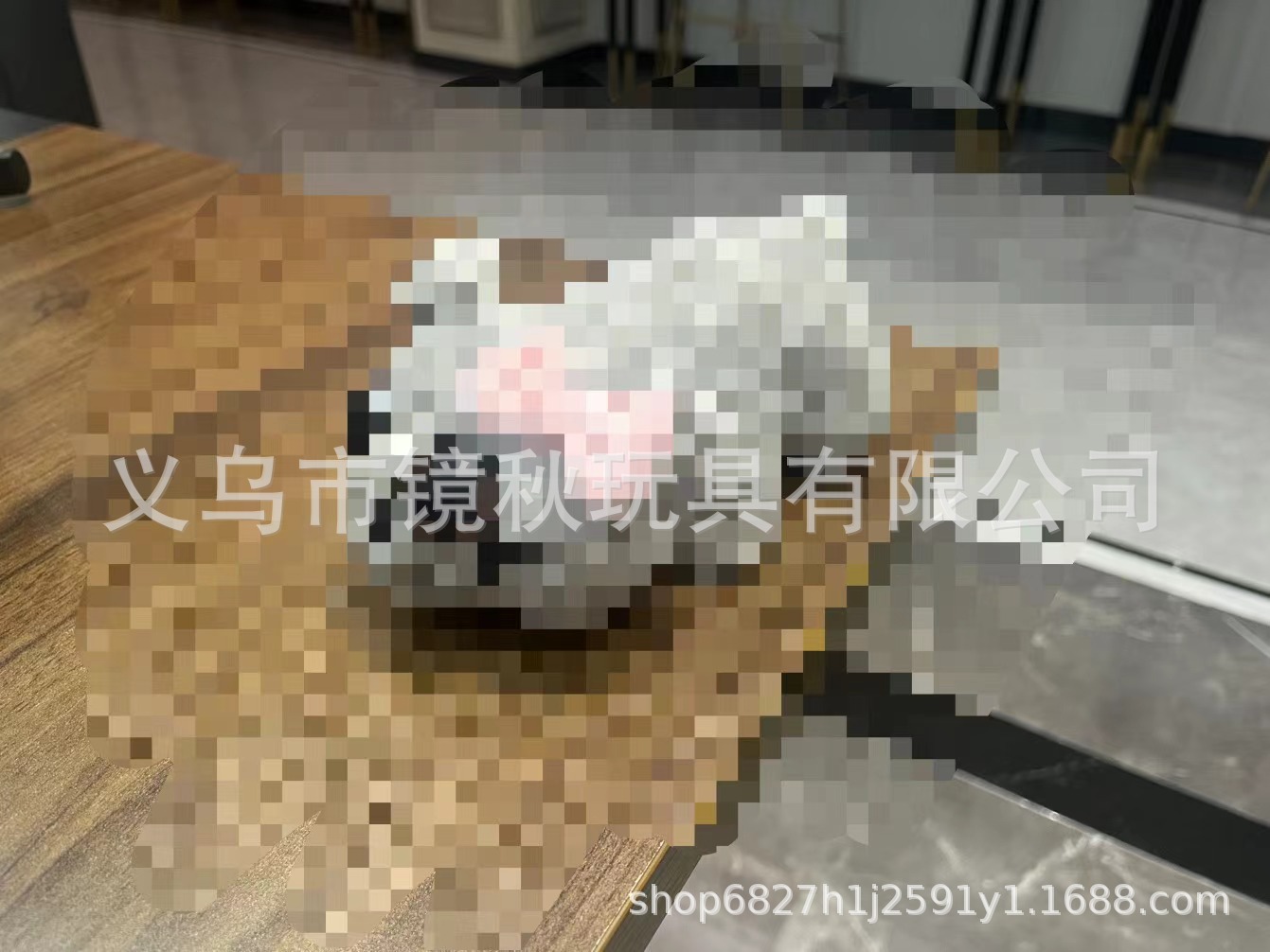 봉제 햄스터 인형 (음악 없음)