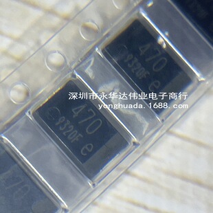 ȫ��ԭ�bEEFGX0E471R CAP7343 470uF �g���D��4.3*7.3mm�M����Ʒ