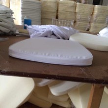 可移动竹节椅海绵坐垫，PU竹节椅座垫软垫舒适阳台