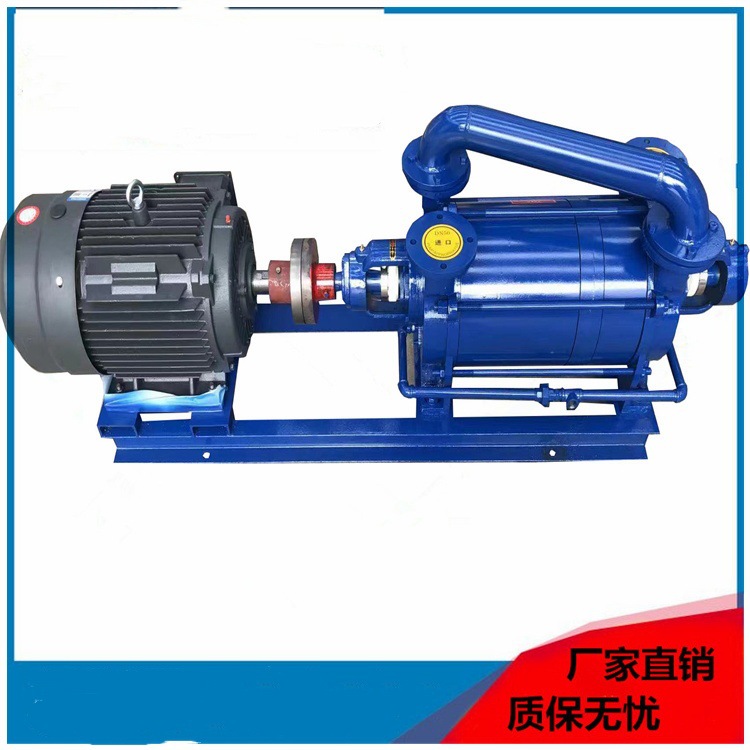 不锈钢双级2SK-12型水环式真空泵 填料密封机械密封