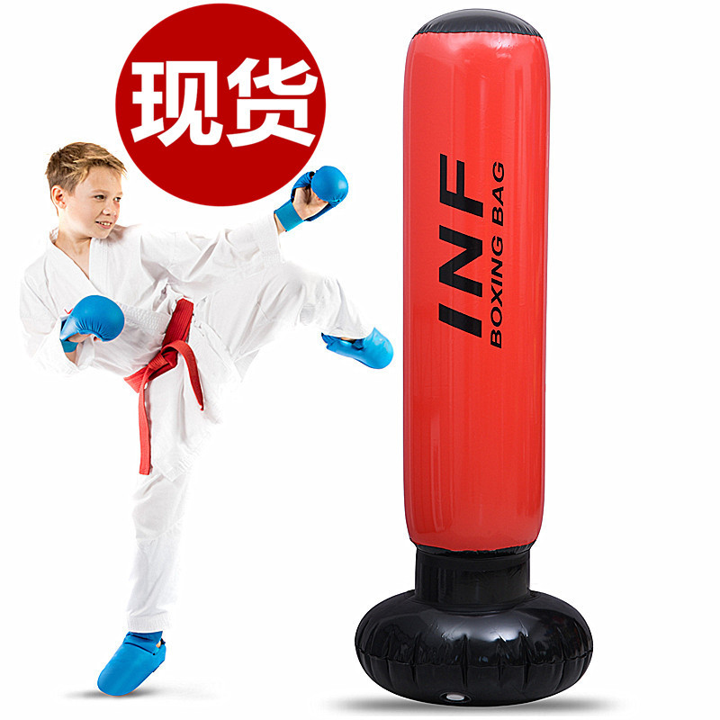 Spot Boxing Sandbag Vertical Training Equipment Sanda Sandbag Gloves Taekwondo Kids Household Tumbler Set