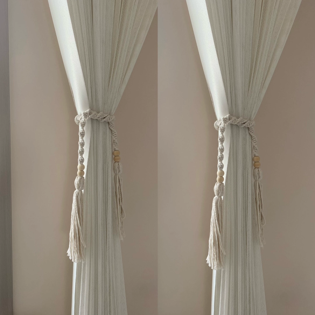 Трансграничные новые шторы ремешки ins богемные шторы ремешки ручной вязки хлопчатобумажные шторы застежки шторы