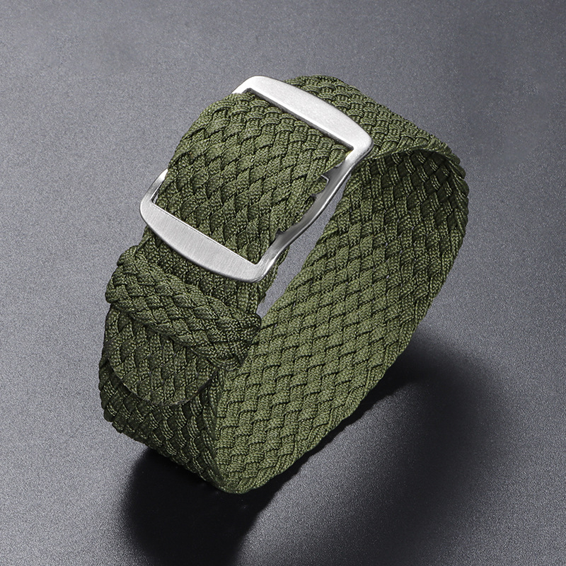 Breathable Nylon Canvas Strap for Huawei Samsung Strap Men's and Women's Wrist Strap 14/16/18/20/22mm