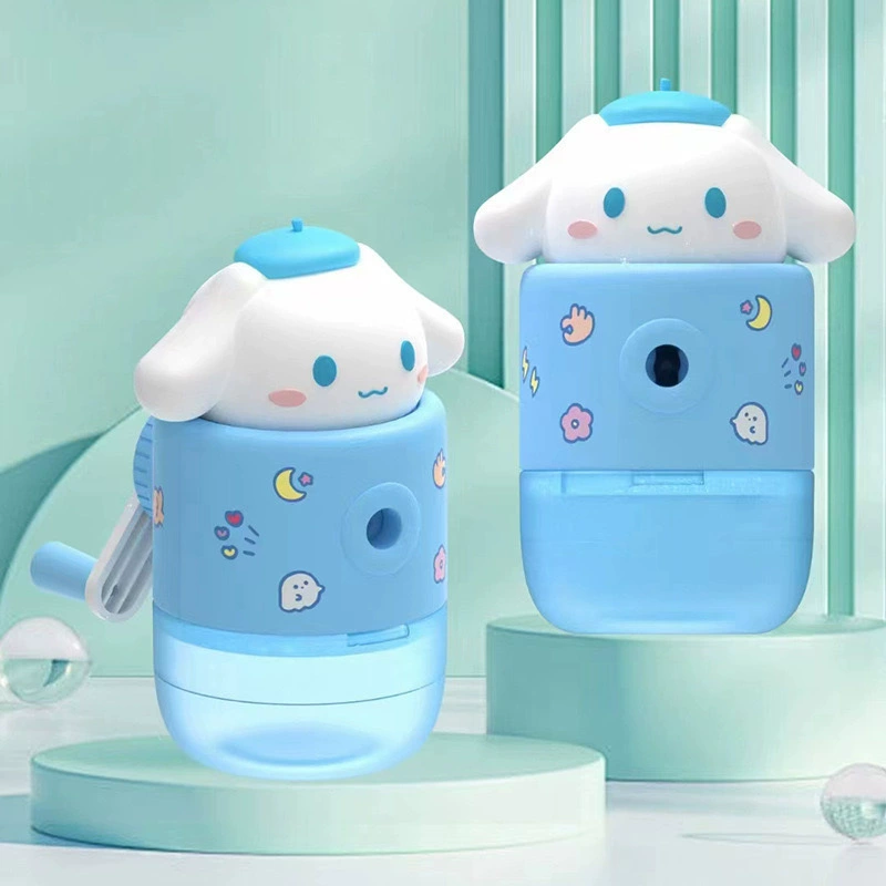 Импортная ручка-стайлер Sanrio Kuromi/Kitty с функцией ножа-зарубки и большой ушастой собачкой, детский подарок