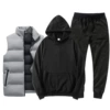 Gray+black