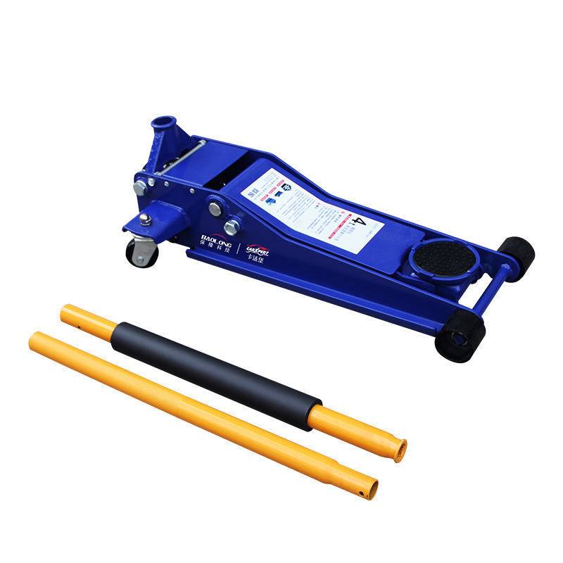 CARXPERT 4-ton dual-pump horizontal 0kg ultra-low-profile quick-lift hydraulic for fuel tankers and new energy vehicles