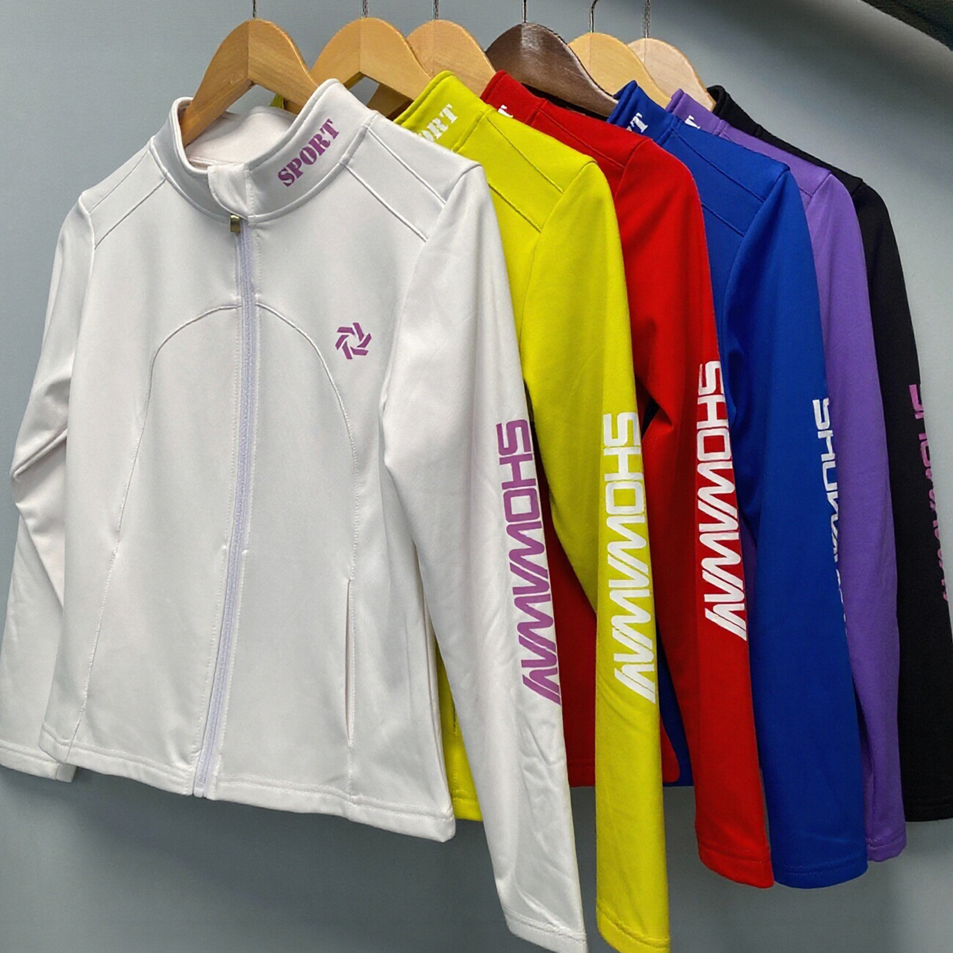 2025 New Sports Outwear Windproof Casual Jacket Casual Splicing Autumn and Winter Zipper Stand Collar Long-Sleeved Top
