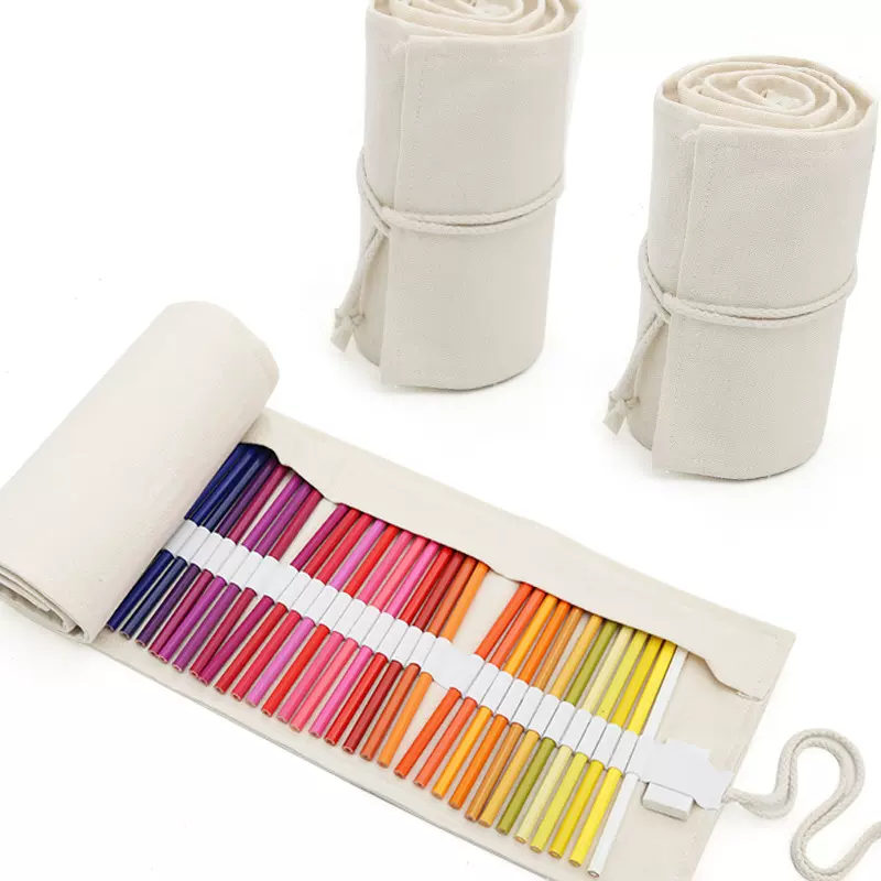 卷帘彩铅 亚马逊跨境热销套装 84孔83支彩色铅笔加一支原木hB铅笔