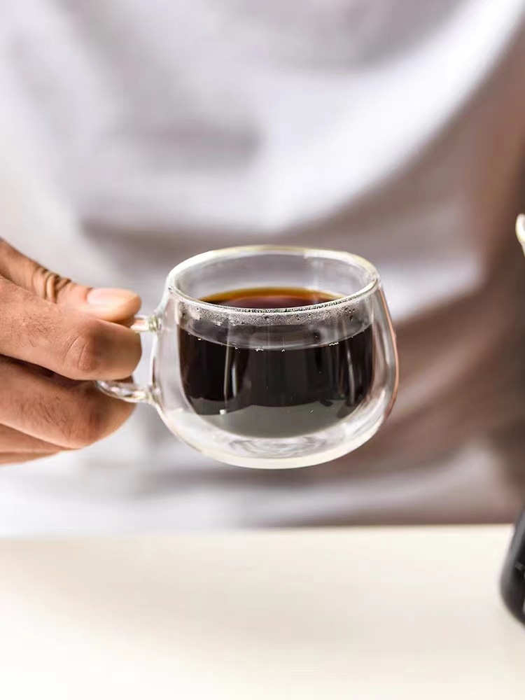 High Borosilicate Glass Coffee Cup 4