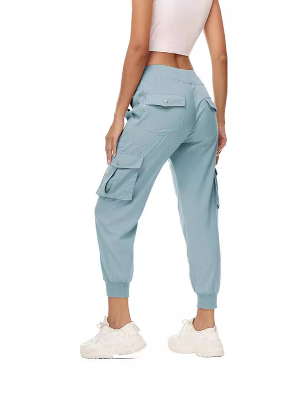 European and American Cross-border Hiking Women's Light-weight Jogging Outdoor Street Trousers