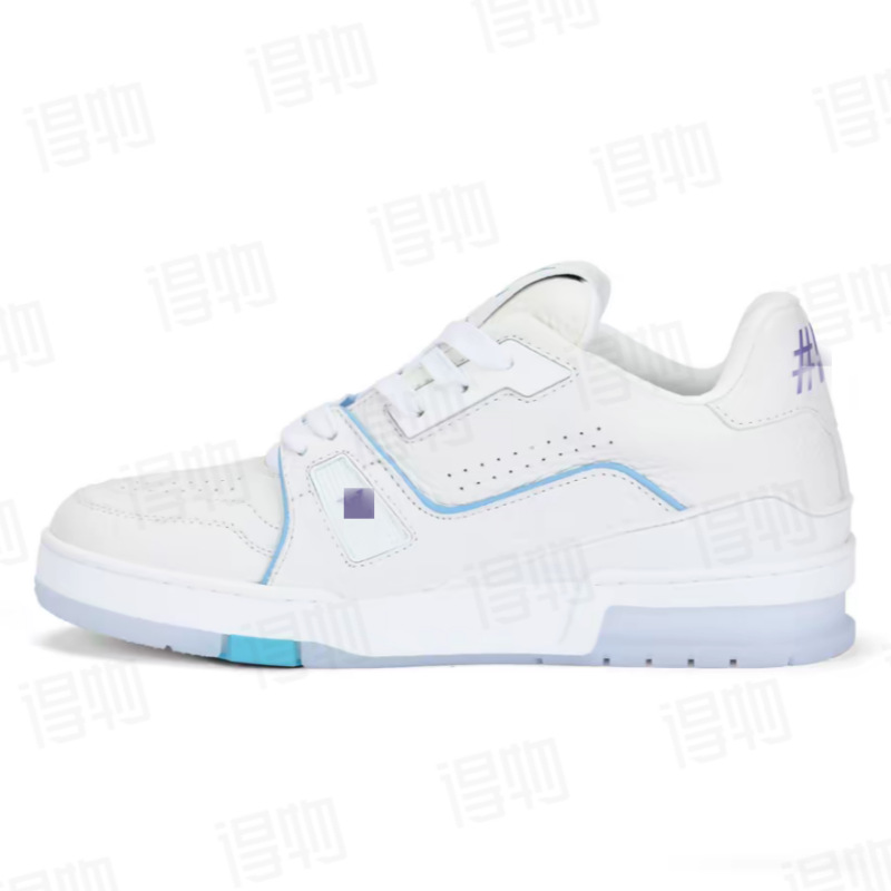 Trainer2 generation-white and blue