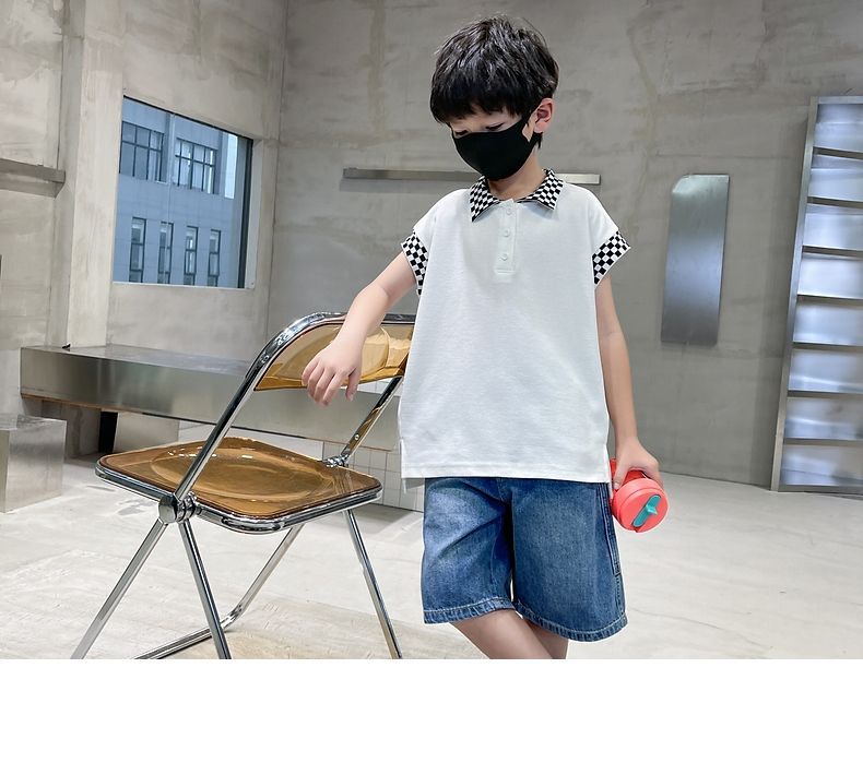 Jongens spijkerbroek shorts zomer bermudashorts trendy kindermode_voghion.com