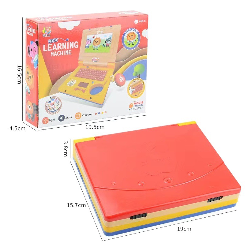 外国貿易投影学習機マウスミニシミュレーションノートブック軽音楽早期教育教育子供のコンピュータのおもちゃ