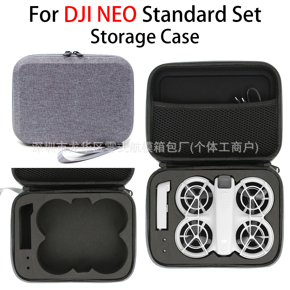 Aplicable a DJI NEO bolsa de almacenamiento DJI NEO caja de almacenamiento de edición de vuelo rápido bolsa de accesorios impermeables