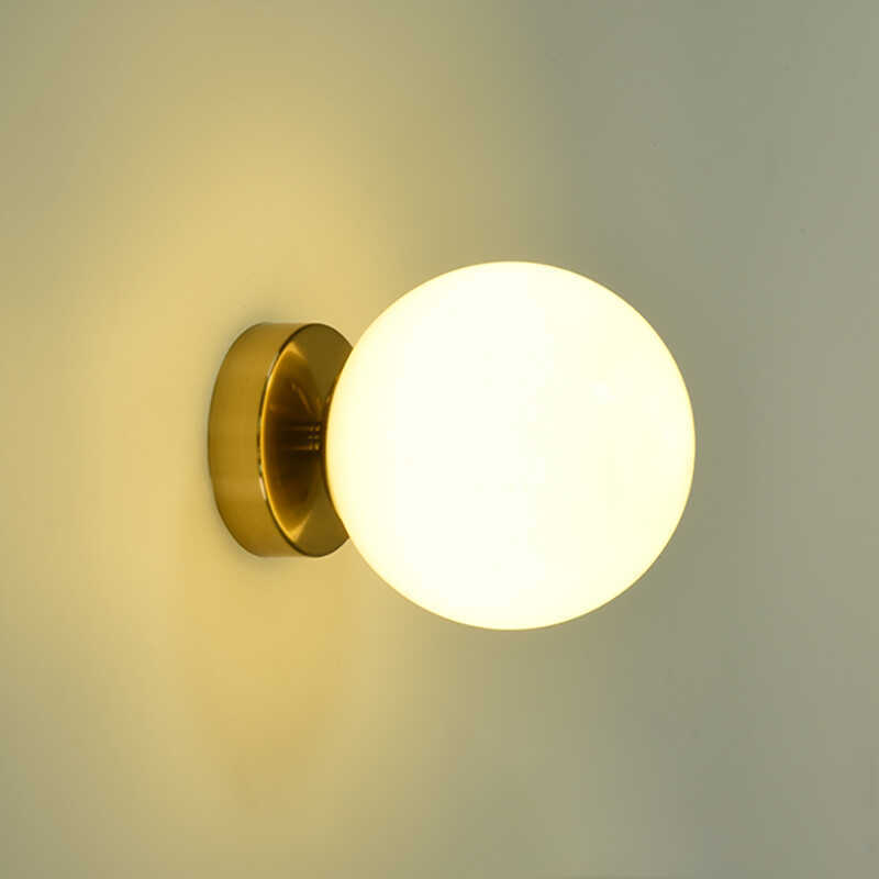 LED camino antipolvo cabecera lámpara de dormitorio lámpara de sala de estar moderna escalera minimalista sellado creativo nórdico lámpara de pared habitación