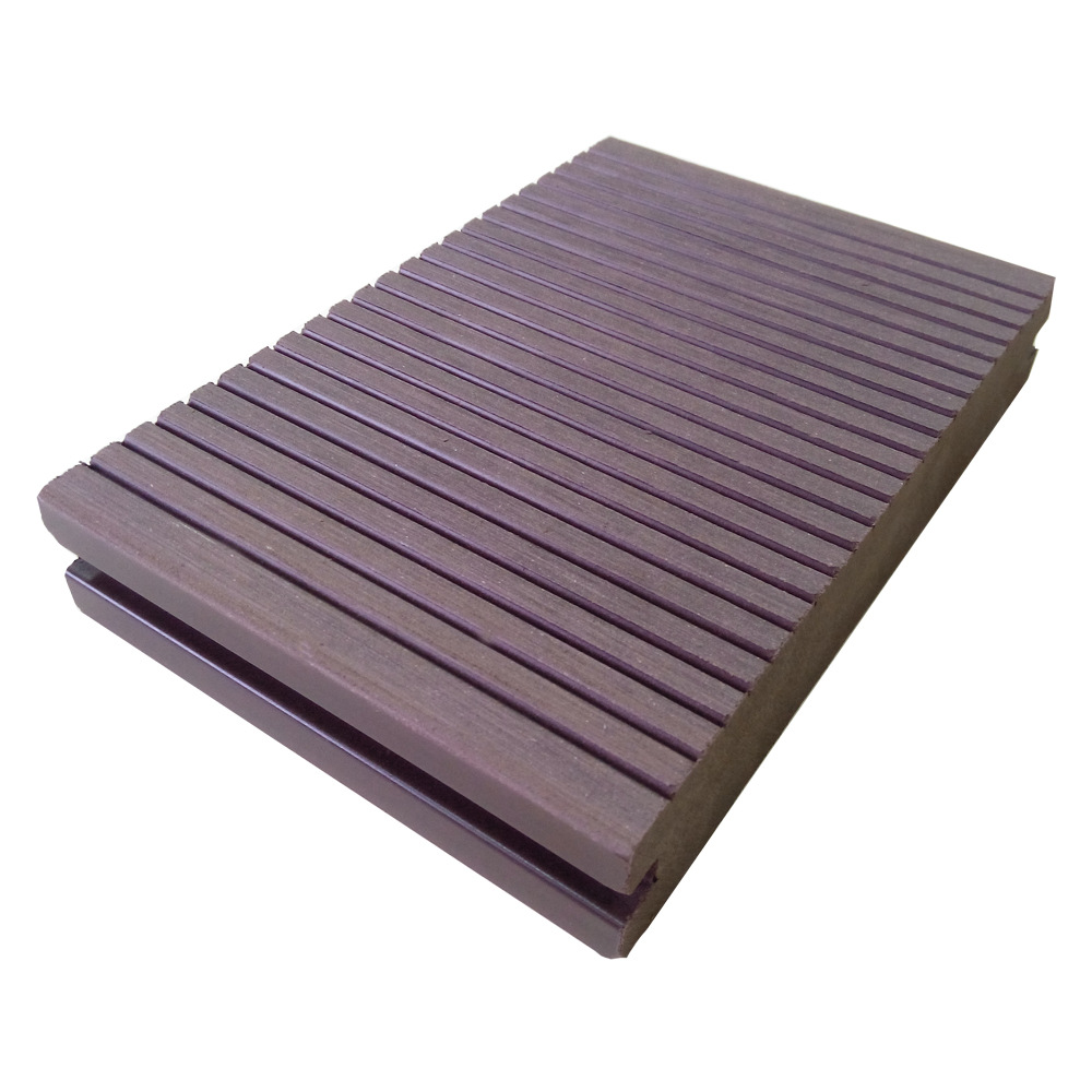 Madera plástico WPC piso generación agujero redondo 150*25 protección del medio ambiente plástico material de madera jardín decoración al aire libre tablero anticorrosión madera
